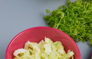 Капустно-огуречный салат