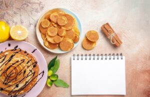 Рецепт толстых блинов на молоке