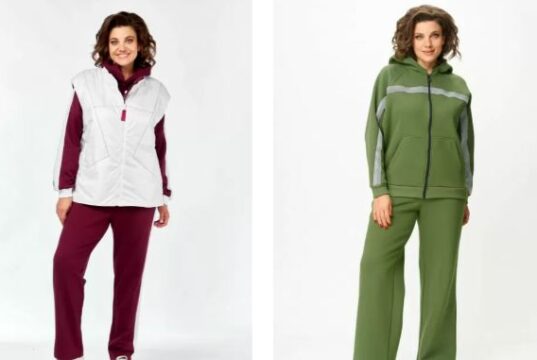 Женские спортивные костюмы больших размеров для комфортной активности и стильного образа