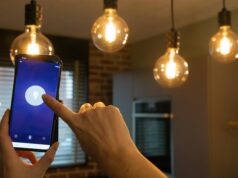 Управление лампой через телефон