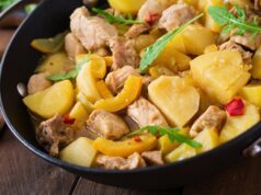 Куриное рагу с картошкой