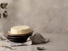 Простой крем из творога для торта