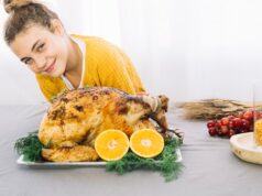 Запекаем голень индейки в духовке