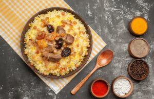 Плов из курицы в мультиварке