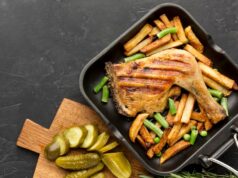 Свинина в духовке: кусочки мяса