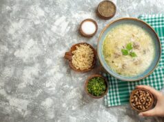 Молочный суп с рисом: классический рецепт