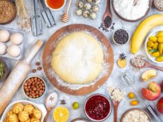 Ингредиенты для приготовления шарлотки