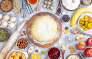 Ингредиенты для приготовления шарлотки