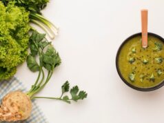 Диетический овощной суп без мяса