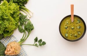 Диетический овощной суп без мяса